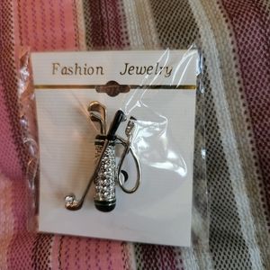 Fashion Jewelry blingy golf pin